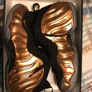 Copper Air Foamposite one